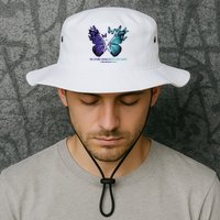 Suicide Prevention Awareness Butterfly No Story Should End Too Soon Bucket Hat