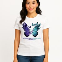 Suicide Prevention Awareness Butterfly No Story Should End Too Soon Womens T-Shirt