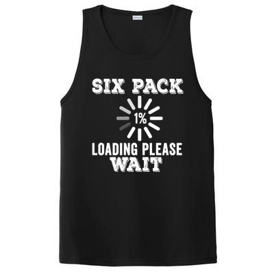 Six Pack Abs Loading Funny Gym Workout Training Fitness Gift PosiCharge Competitor Tank