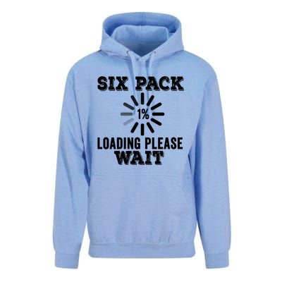 Six Pack Abs Loading Funny Gym Workout Training Fitness Gift Unisex Surf Hoodie