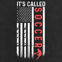 Soccer Players American Flag It's Called Soccer Funny Futbol Adult Drive Performance Visor