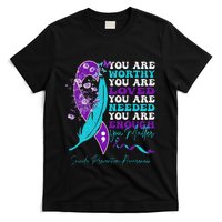 Suicide Prevention Awareness Positive Motivational T-Shirt