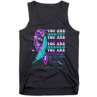 Suicide Prevention Awareness Positive Motivational Tank Top