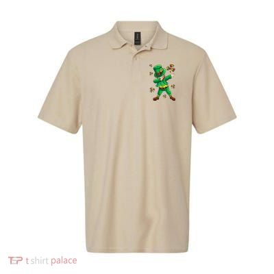 St Patrick's Autism Awareness Puzzle Ribbon Leprechaun IEP Polo