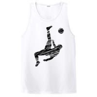 Soccer Player And Soccer Fan Motif Vintage PosiCharge Competitor Tank