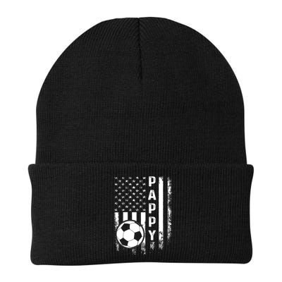 Soccer Pappy American Flag Vintage Christmas Xmas Meaningful Gift Beanie