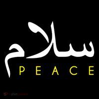 Salam Peace Arabic Calligraphy 16 in Basic Backpack