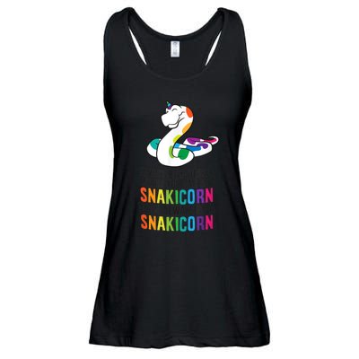 Snake Pet Always Be A Snakicorn Birthday Unicorn Snake Ladies Essential Flowy Tank