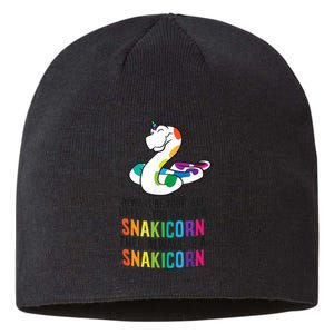 Snake Pet Always Be A Snakicorn Birthday Unicorn Snake Sustainable Beanie