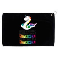 Snake Pet Always Be A Snakicorn Birthday Unicorn Snake Grommeted Golf Towel