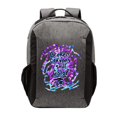 Suicide Prevention Awareness Broken Crayons Still Color Vector Backpack
