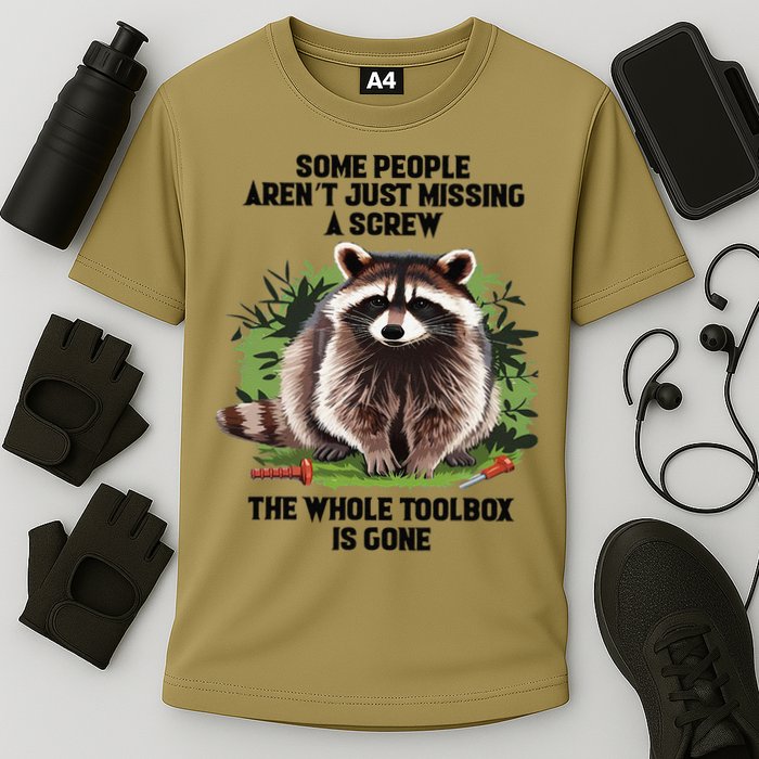 Some People Arent Just Missing A Screw The Whole Toolbox Cooling Performance Crew T-Shirt