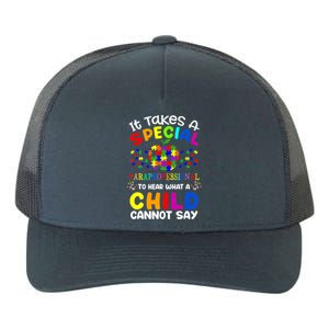 Special Paraprofessional Autism Awareness Yupoong Adult 5-Panel Trucker Hat