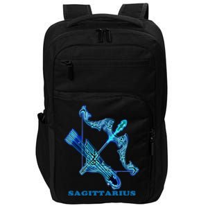 Sagittarius Personality Astrology Zodiac Sign Horoscope Cool Gift Impact Tech Backpack