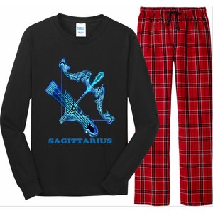 Sagittarius Personality Astrology Zodiac Sign Horoscope Cool Gift Long Sleeve Pajama Set