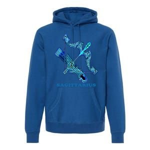 Sagittarius Personality Astrology Zodiac Sign Horoscope Cool Gift Premium Hoodie