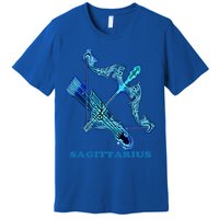 Sagittarius Personality Astrology Zodiac Sign Horoscope Cool Gift Premium T-Shirt