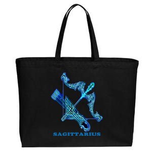 Sagittarius Personality Astrology Zodiac Sign Horoscope Cool Gift Cotton Canvas Jumbo Tote