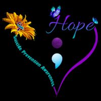 Suicide Prevention Awareness Floral Heart T-Shirt