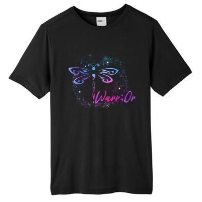 Suicide Prevention Awareness Dragonfly Semicolon Gift Tall Fusion ChromaSoft Performance T-Shirt