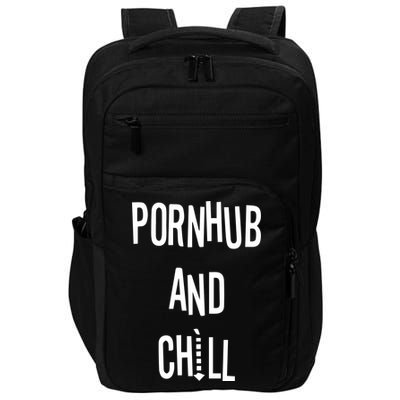 Spreadshirt Pornhub And Chill Impact Tech Backpack