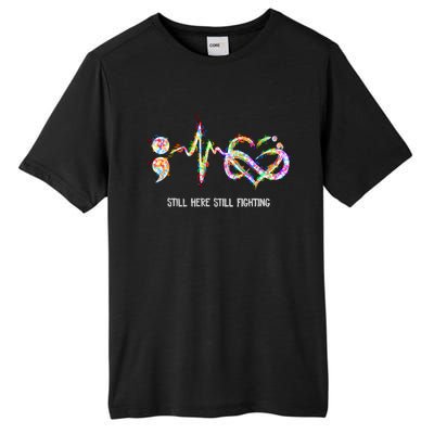 Suicide Prevention Awareness Gift Tall Fusion ChromaSoft Performance T-Shirt