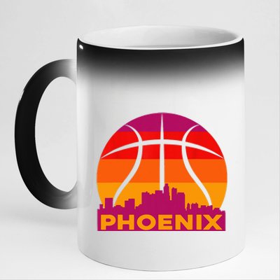 Sunset Phoenix Arizona 11oz Black Color Changing Mug