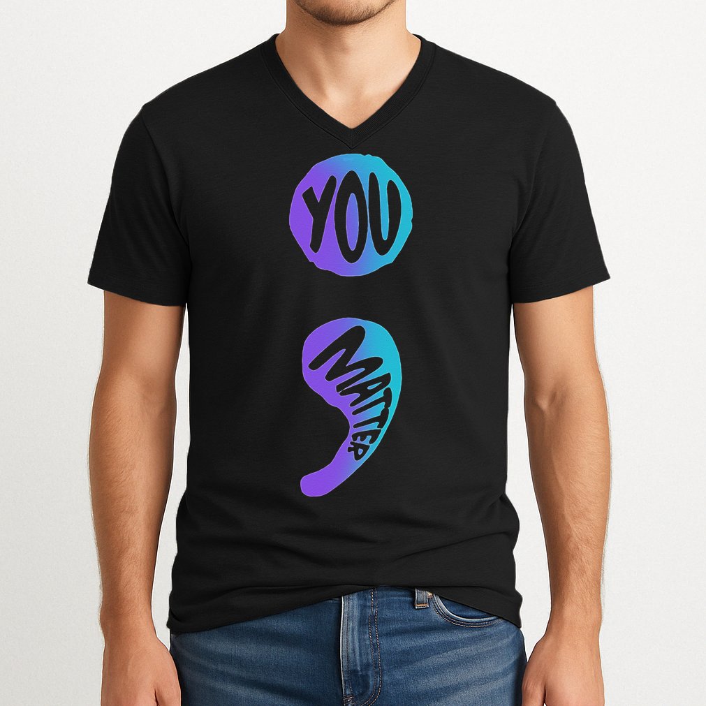 Suicide Prevention Awareness Week V-Neck T-Shirt