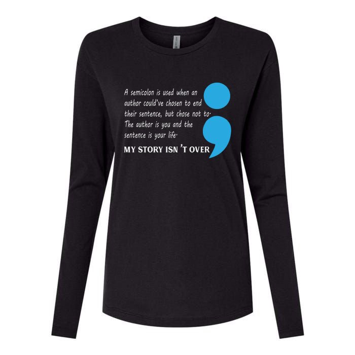 Suicide Prevention And Depression Awareness Womens Cotton Relaxed Long Sleeve T-Shirt