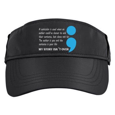 Suicide Prevention And Depression Awareness Adult Drive Performance Visor