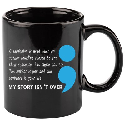 Suicide Prevention And Depression Awareness 11oz C Handle Ceramic Mug