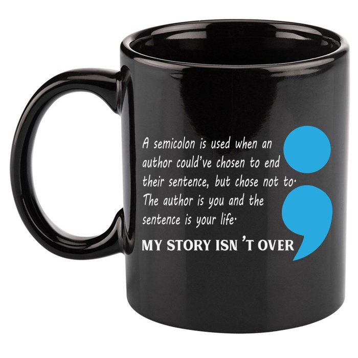 Suicide Prevention And Depression Awareness 11oz C Handle Ceramic Mug