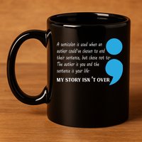 Suicide Prevention And Depression Awareness 11oz C Handle Ceramic Mug