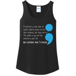 Suicide Prevention And Depression Awareness Ladies Essential Tank