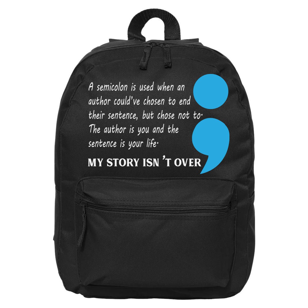 Suicide Prevention And Depression Awareness 16 in Basic Backpack