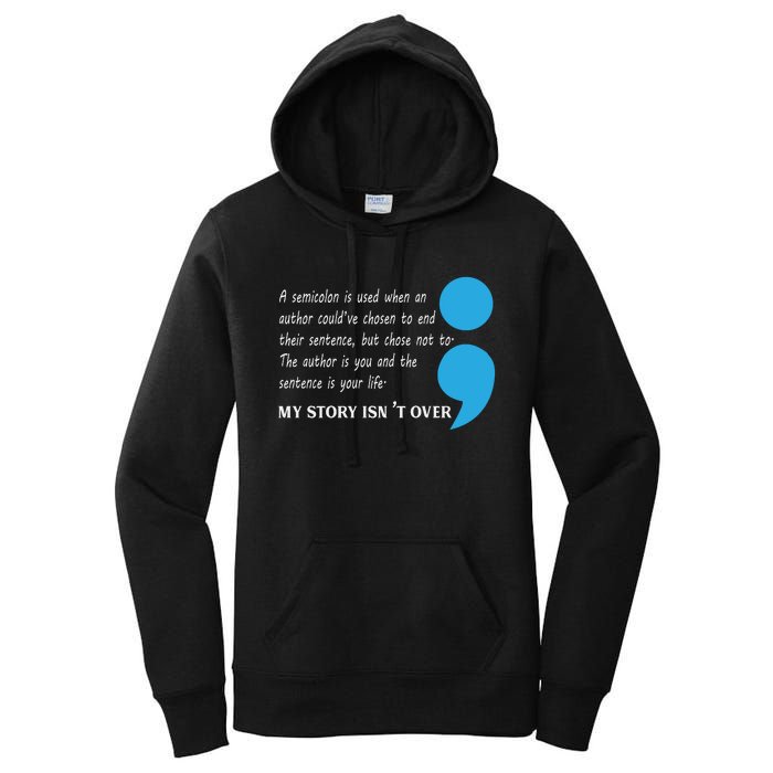 Suicide Prevention And Depression Awareness Women's Pullover Hoodie