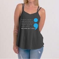 Suicide Prevention And Depression Awareness Women's Strappy Tank