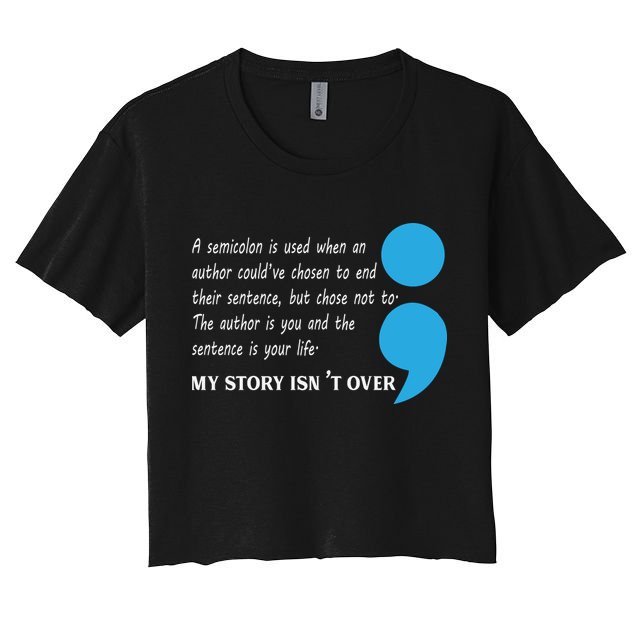 Suicide Prevention And Depression Awareness Crop Top