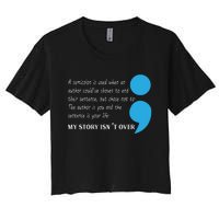 Suicide Prevention And Depression Awareness Women's Crop Top Tee