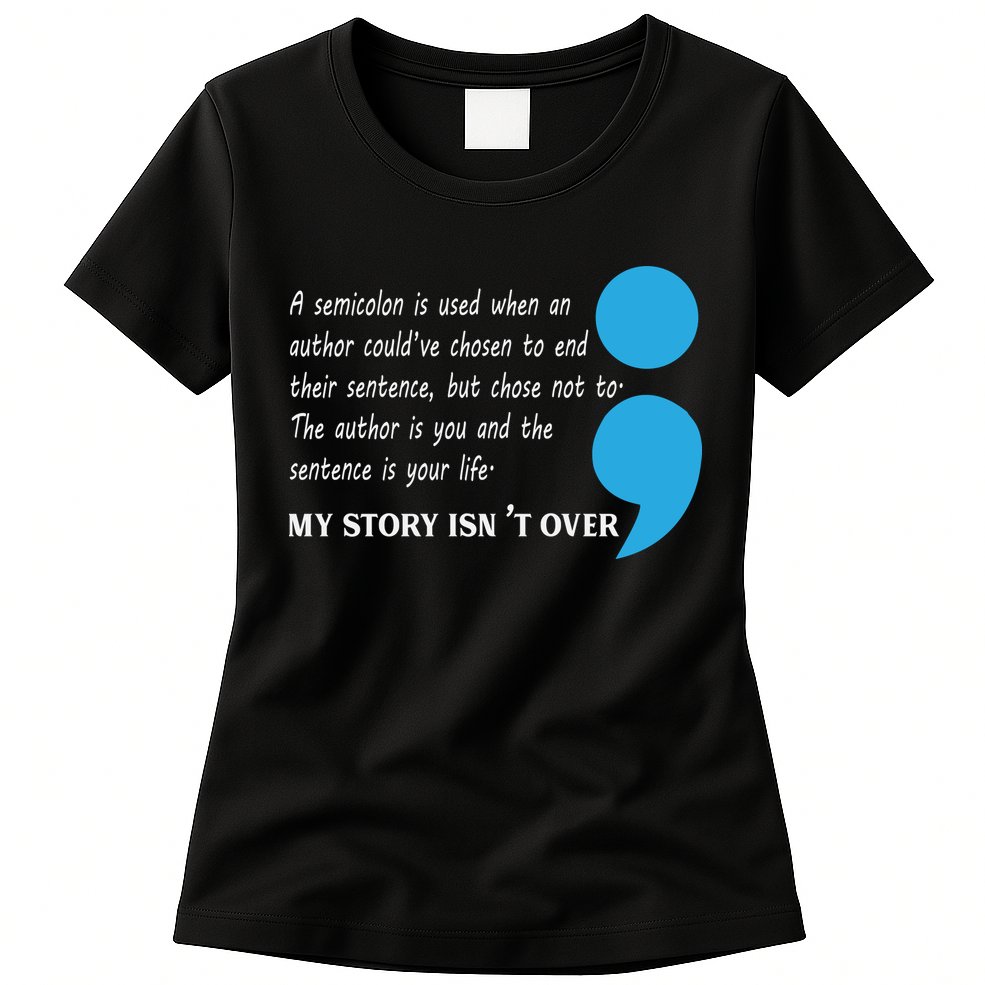Suicide Prevention And Depression Awareness Womens T-Shirt
