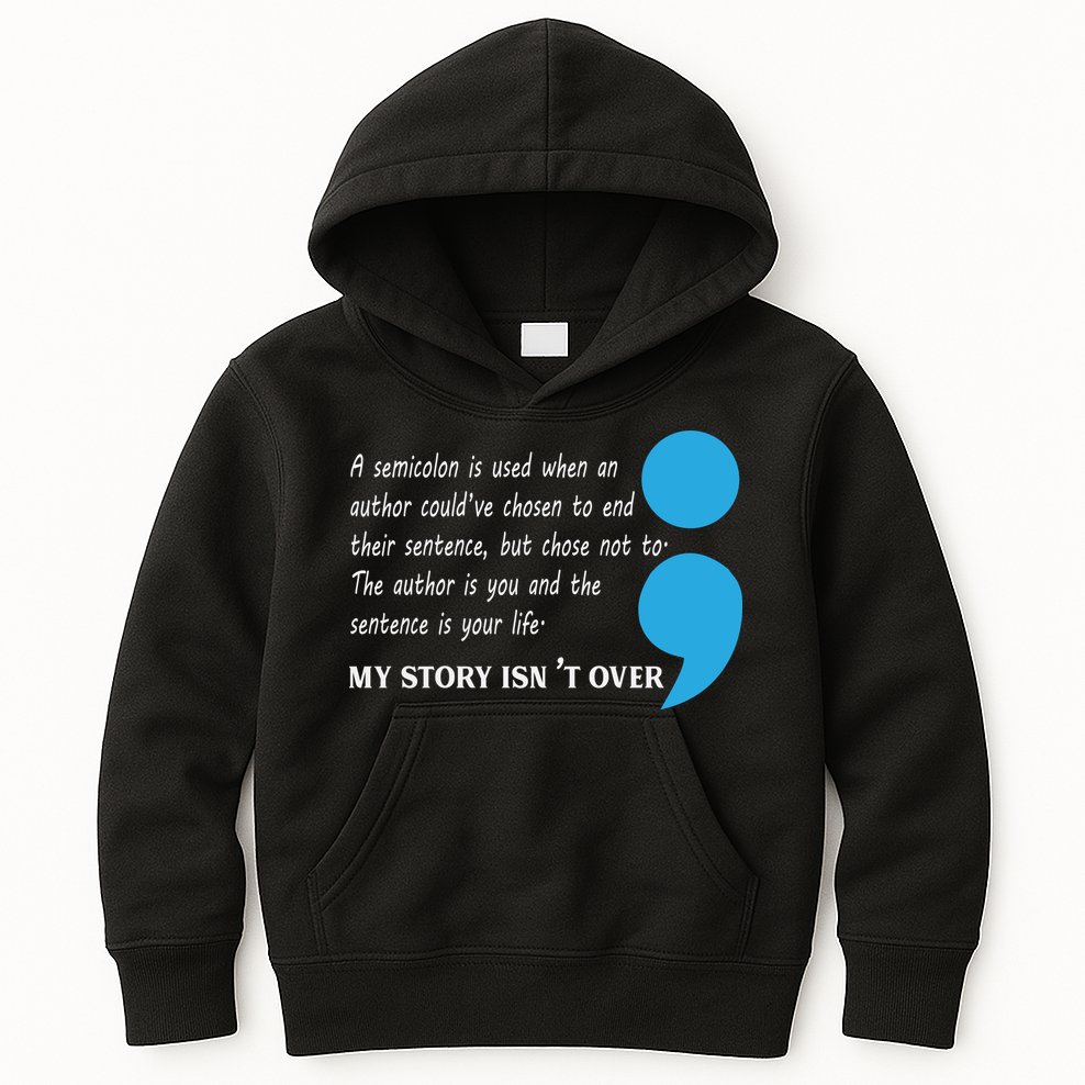 Suicide Prevention And Depression Awareness Kids Hoodie
