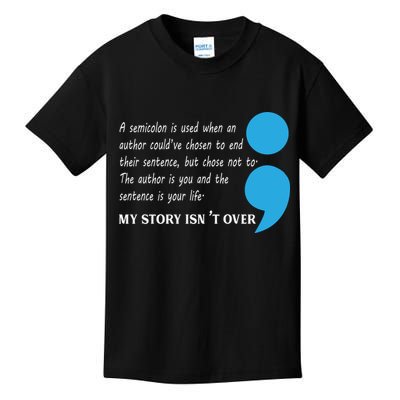Suicide Prevention And Depression Awareness Kids T-Shirt