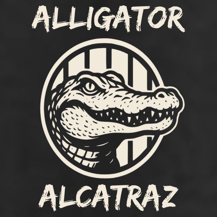 Swamp Prison Alcatraz Alligator Bayou Concept Cool Comfort Performance Bucket Hat