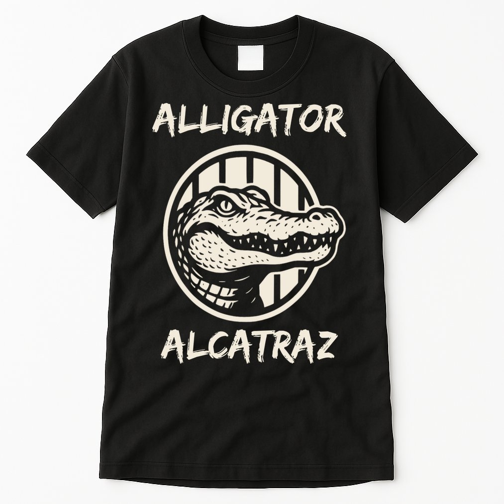 Swamp Prison Alcatraz Alligator Bayou Concept Tall T-Shirt