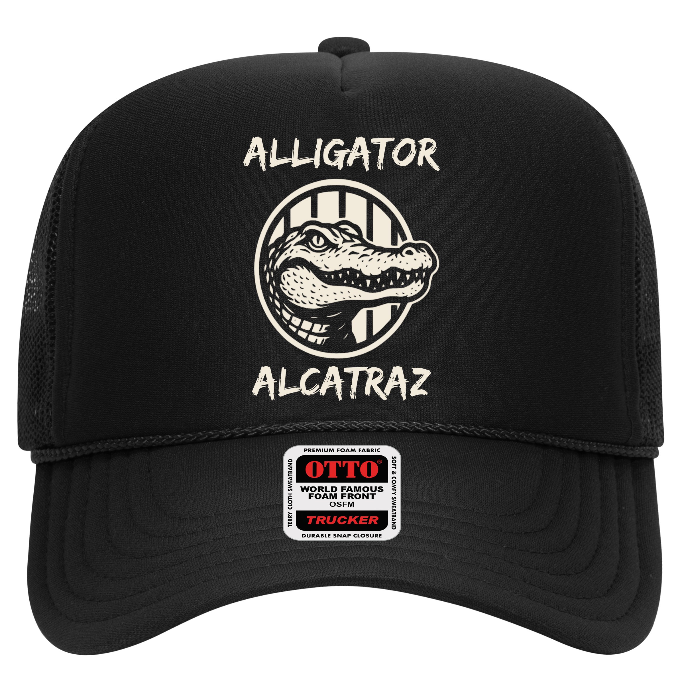 Swamp Prison Alcatraz Alligator Bayou Concept Hat