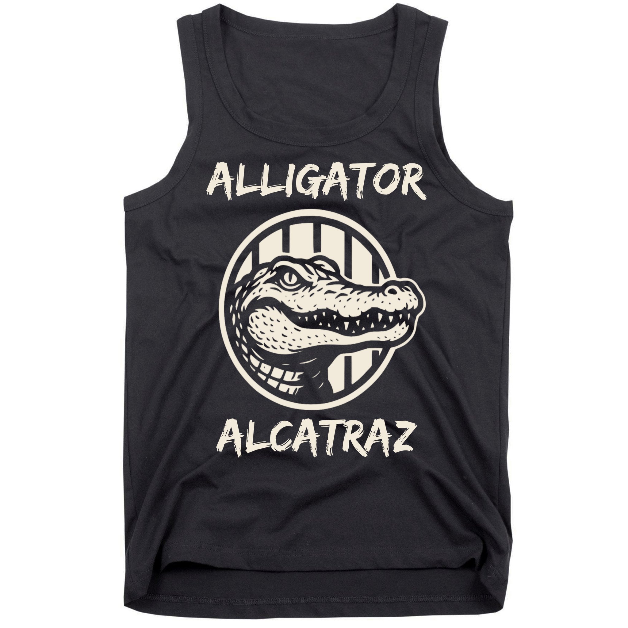 Swamp Prison Alcatraz Alligator Bayou Concept Tank Top