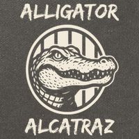 Swamp Prison Alcatraz Alligator Bayou Concept Cotton Canvas Backpack