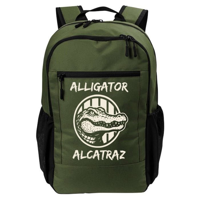 Swamp Prison Alcatraz Alligator Bayou Concept Backpack