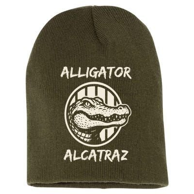 Swamp Prison Alcatraz Alligator Bayou Concept Short Acrylic Beanie