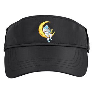 Saxophone Player Astronaut Saxophonist Moon Jazz Musician Adult Drive Performance Visor